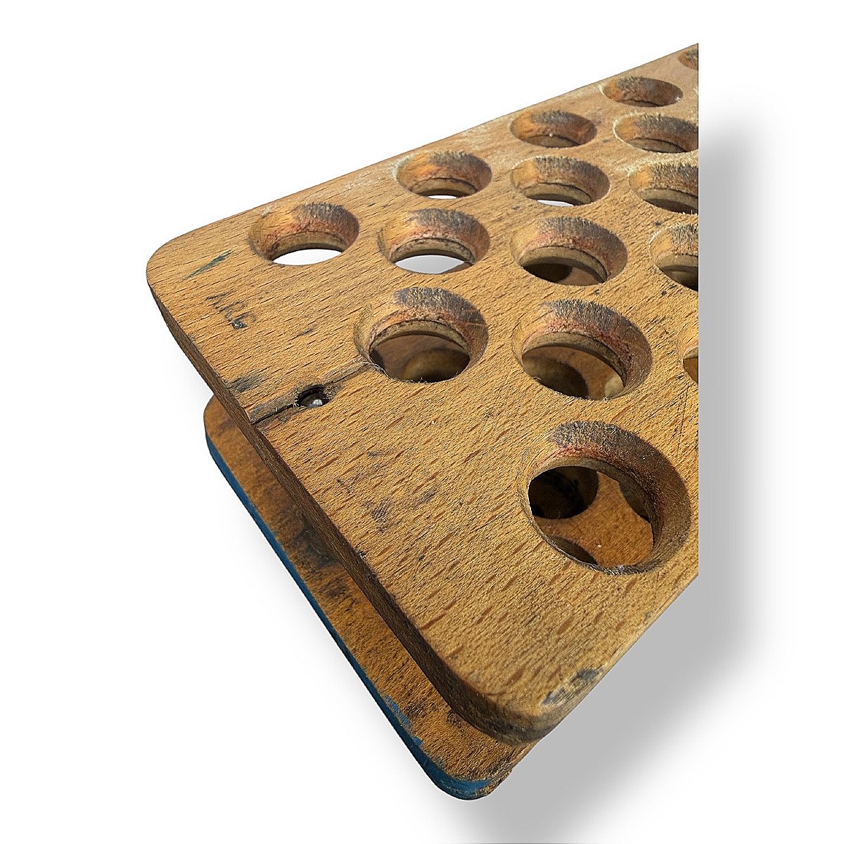 Reloading Board For 12 Gauge Hunting Cartridges - Arg - Wood And Metal - Circa 1950-photo-4