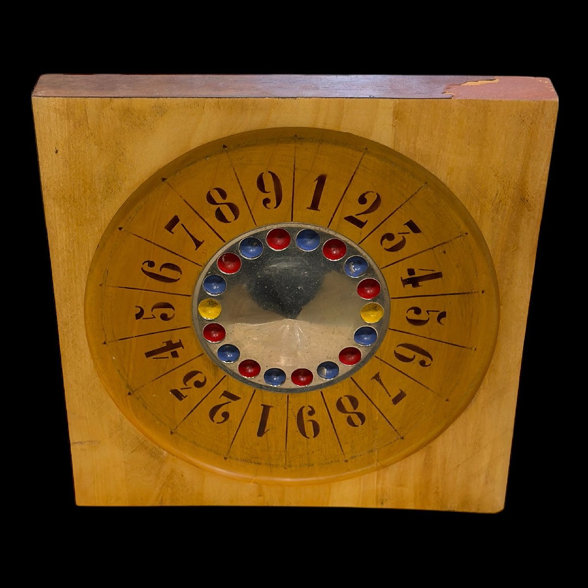 Roulette Jeu de la Boule Casino "J.A.J" Tabletterie - Made in France - Circa 1930-photo-4