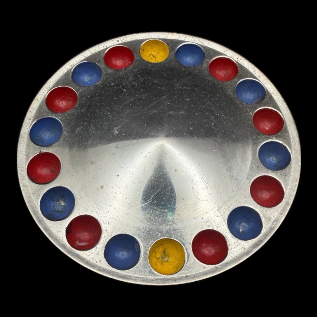 Roulette Jeu de la Boule Casino "J.A.J" Tabletterie - Made in France - Circa 1930-photo-2