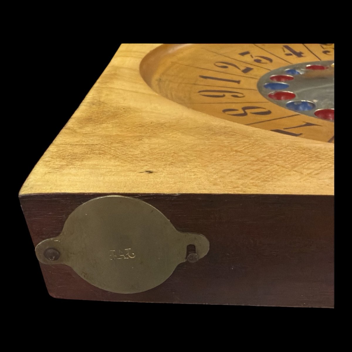 Roulette Jeu de la Boule Casino "J.A.J" Tabletterie - Made in France - Circa 1930-photo-3