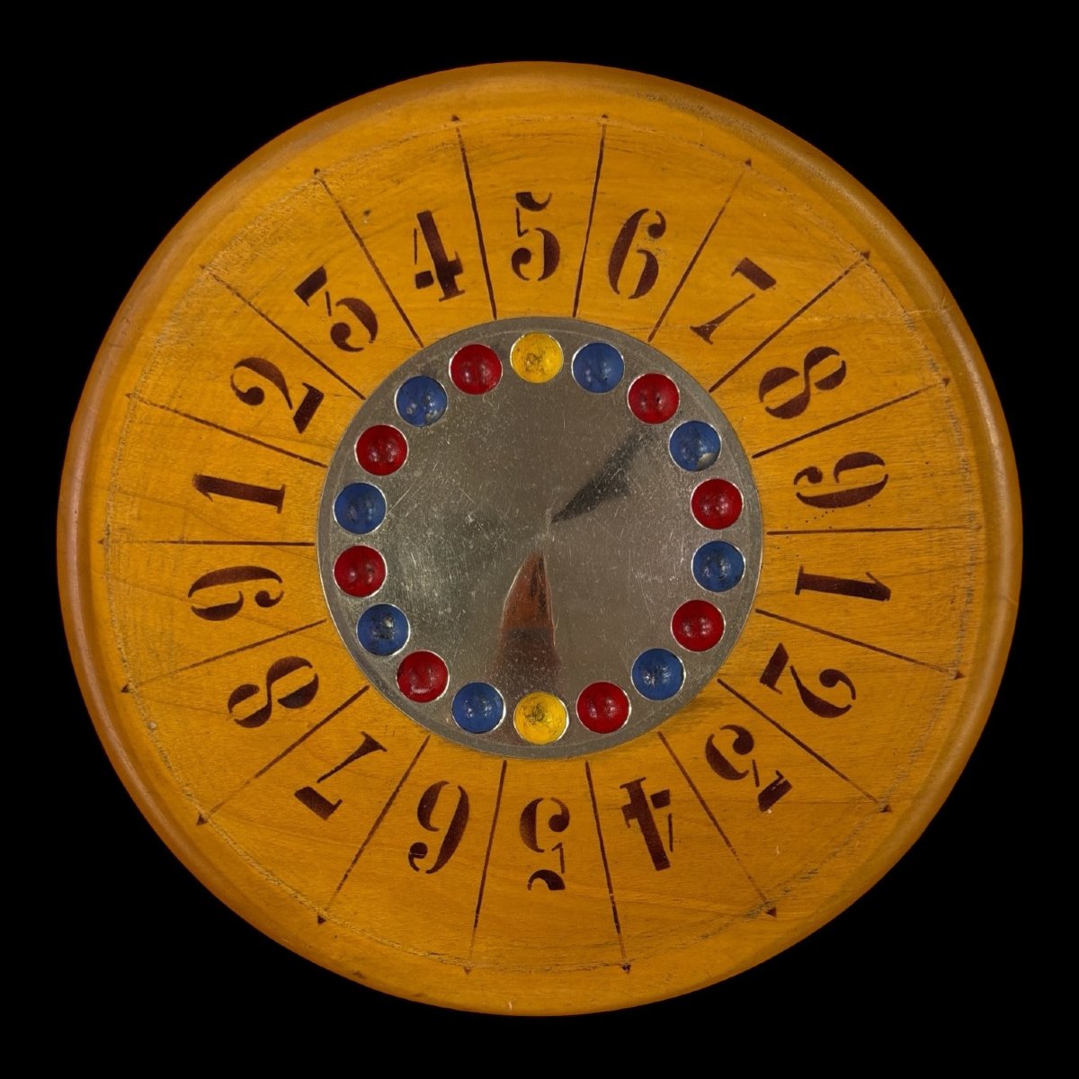 Roulette Jeu de la Boule Casino "J.A.J" Tabletterie - Made in France - Circa 1930-photo-5