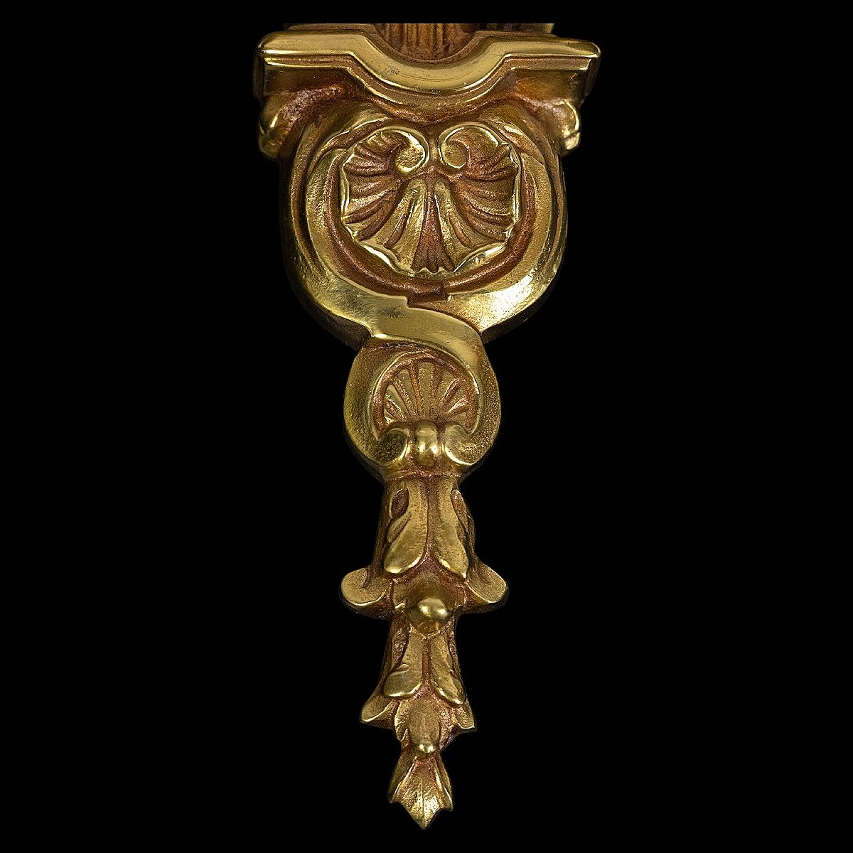 Pair Of Gilt Bronze Wall Sconces With Bouquets Of Roses - Louis XVI Style - 19th Century-photo-4
