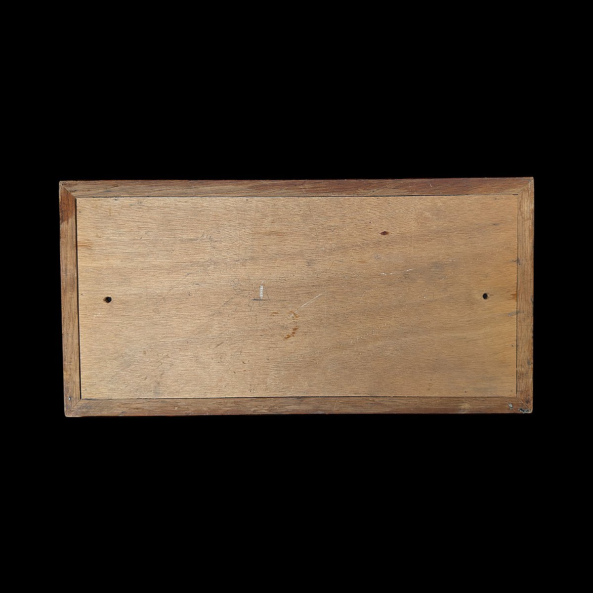 Bronze Plaque With A Medal Patina Reading "no Smoking Room" - Mid-20th Century-photo-3