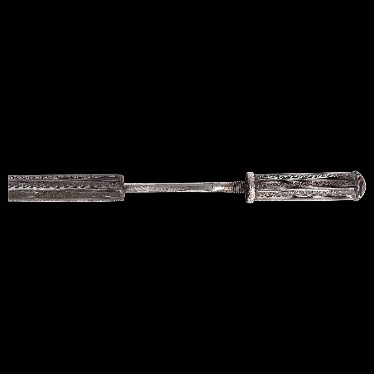 Bhuj du XIXe et son Stylet Secret - Région État Princier du Kutch (Inde) - A décor d'Éléphant-photo-7