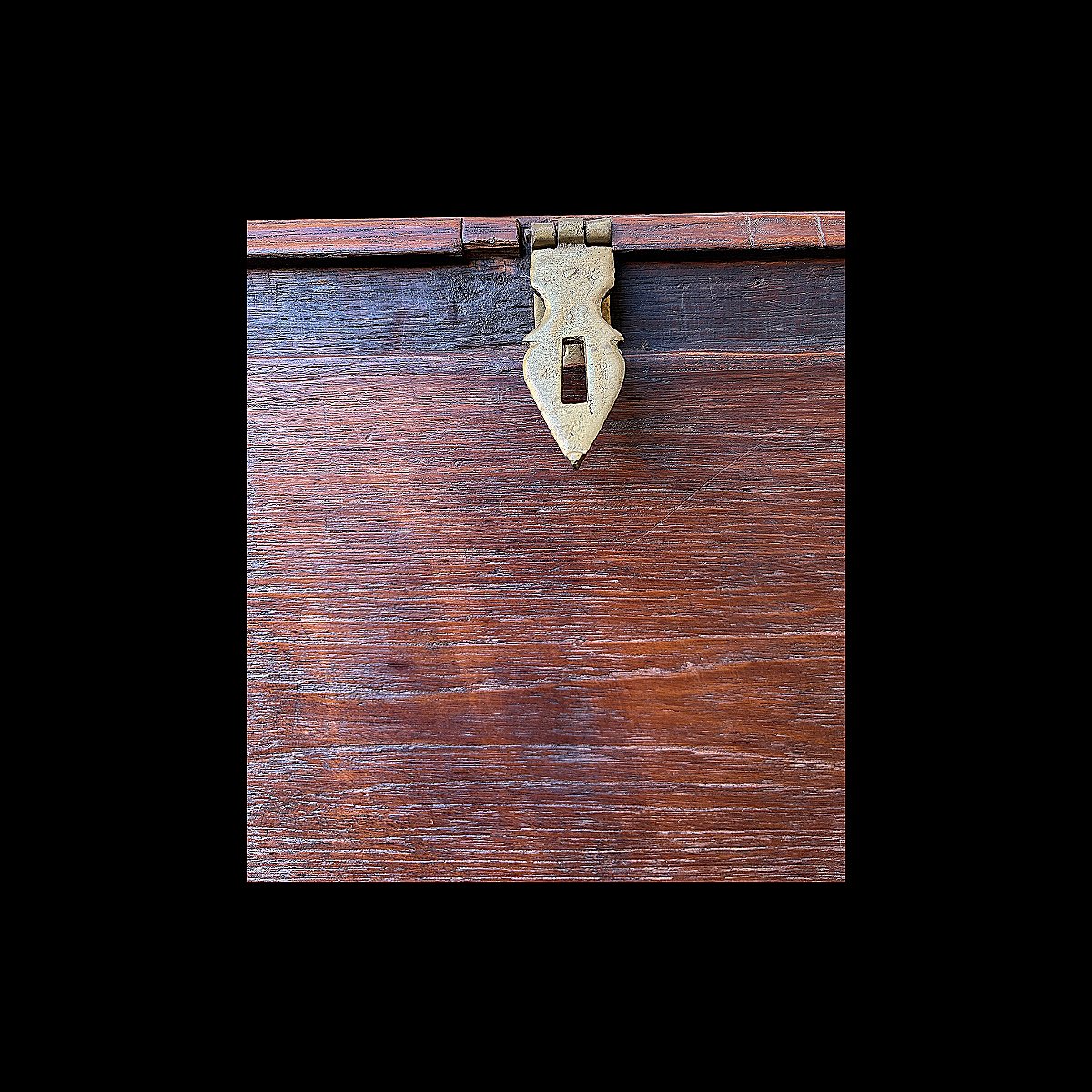 Naval Officer's Box In Walnut And Brass - Late 18th Century - Restoration Period-photo-6