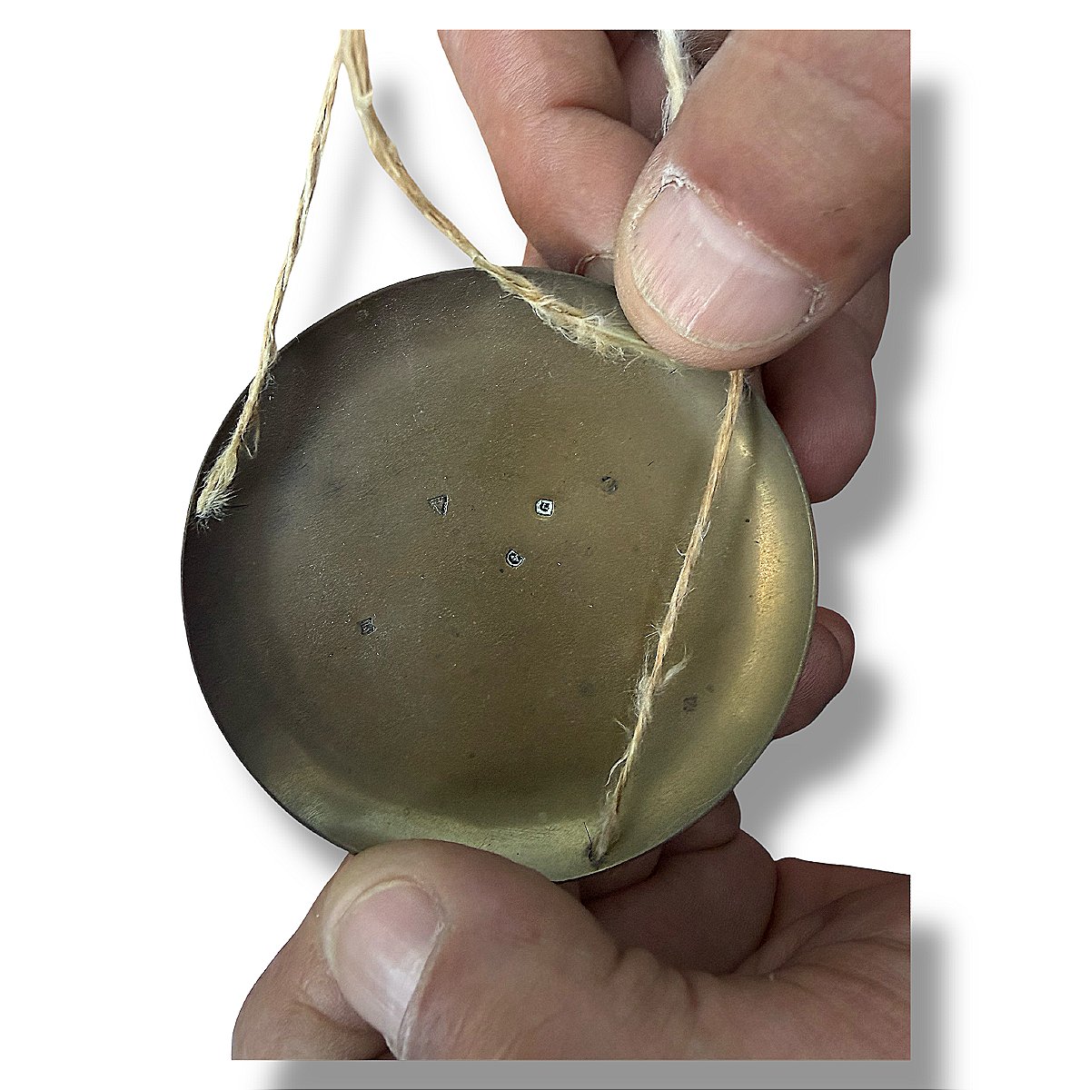 Balance de Bijoutier - Milieu XIXe vers 1850 - Coffret en Chêne - Fléau Signé MC et Poinçons-photo-2