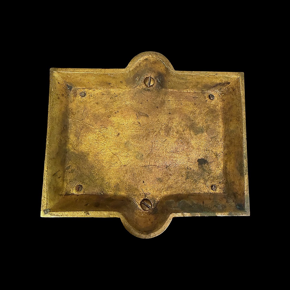 Bronze Business Card Press - 19th Century - Napoleon III Period - France - Circa 1870-photo-1
