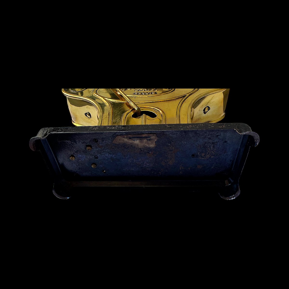 Balance Pèse-Lettres de Collection Rictus DRP - Laiton Doré - Fin XIXe siècle - Numéroté 384478-photo-1