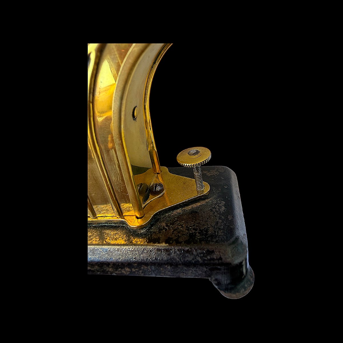 Balance Pèse-Lettres de Collection Rictus DRP - Laiton Doré - Fin XIXe siècle - Numéroté 384478-photo-3