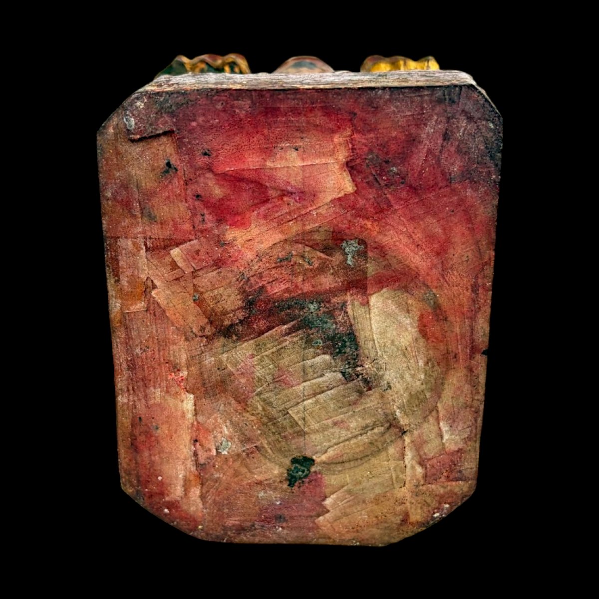 God Of Wealth Zhao Gongming On Tiger - Lacquered Wood And Gesso - China 19th Century-photo-4