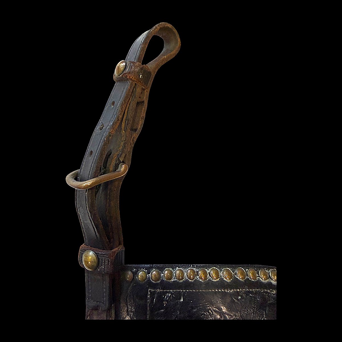 Parade Horse Harness Depicting Saint Eloi With His Bell – Circa 1900-photo-1