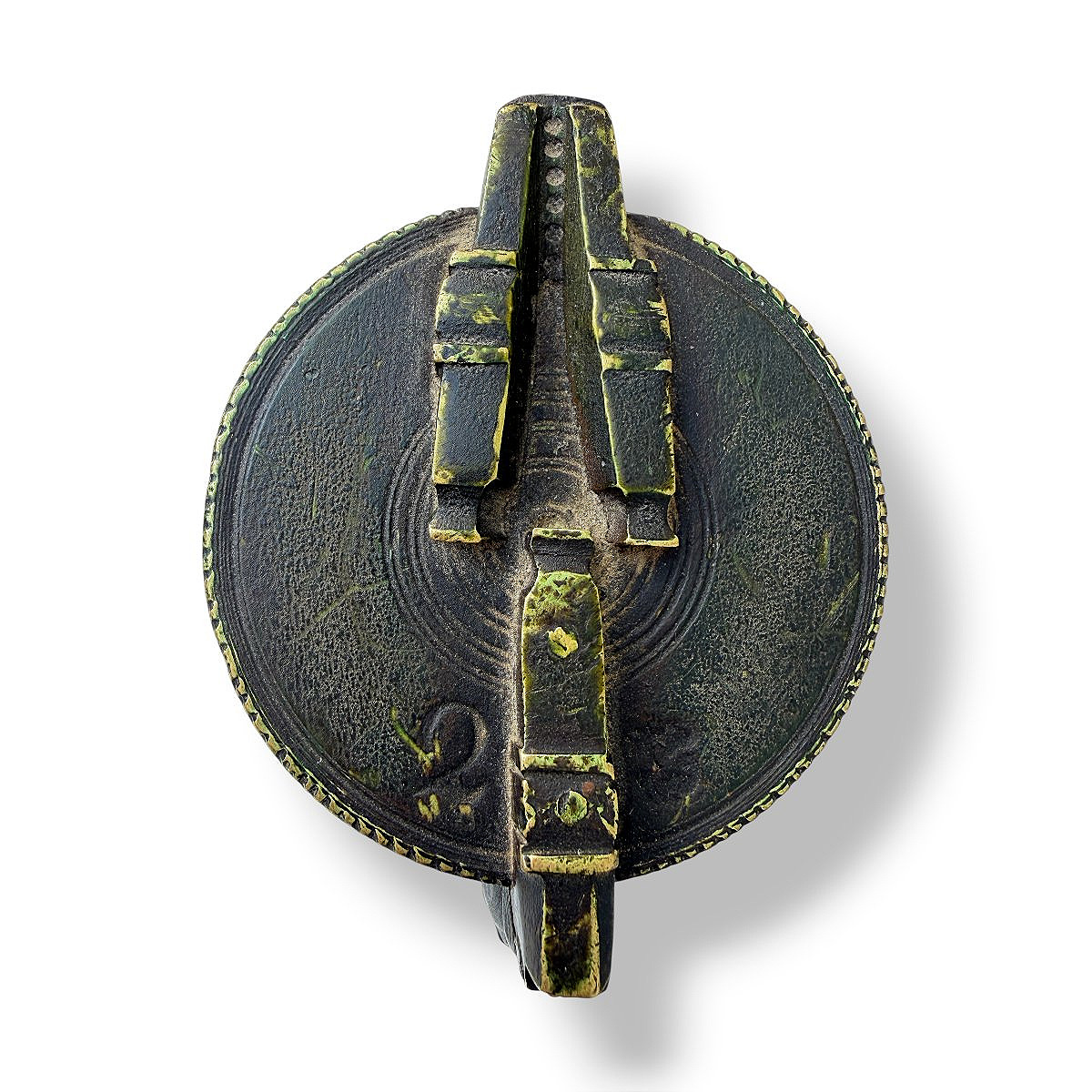 Nuremberg Stack Brass & Bronze Bucket Weights - Complete Series - 17th-18th Century-photo-4