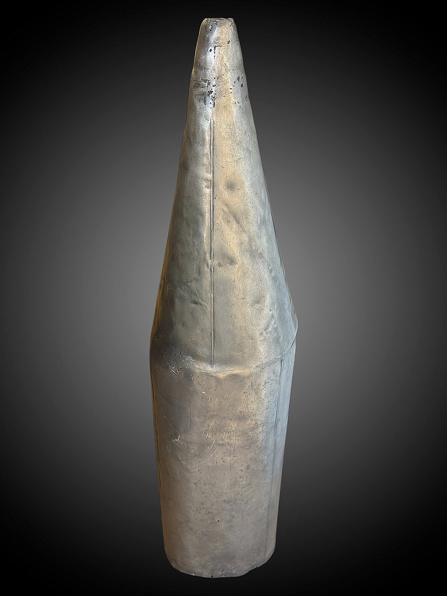 Lead Organ Pipe Dated 1721, Engraved -photo-4