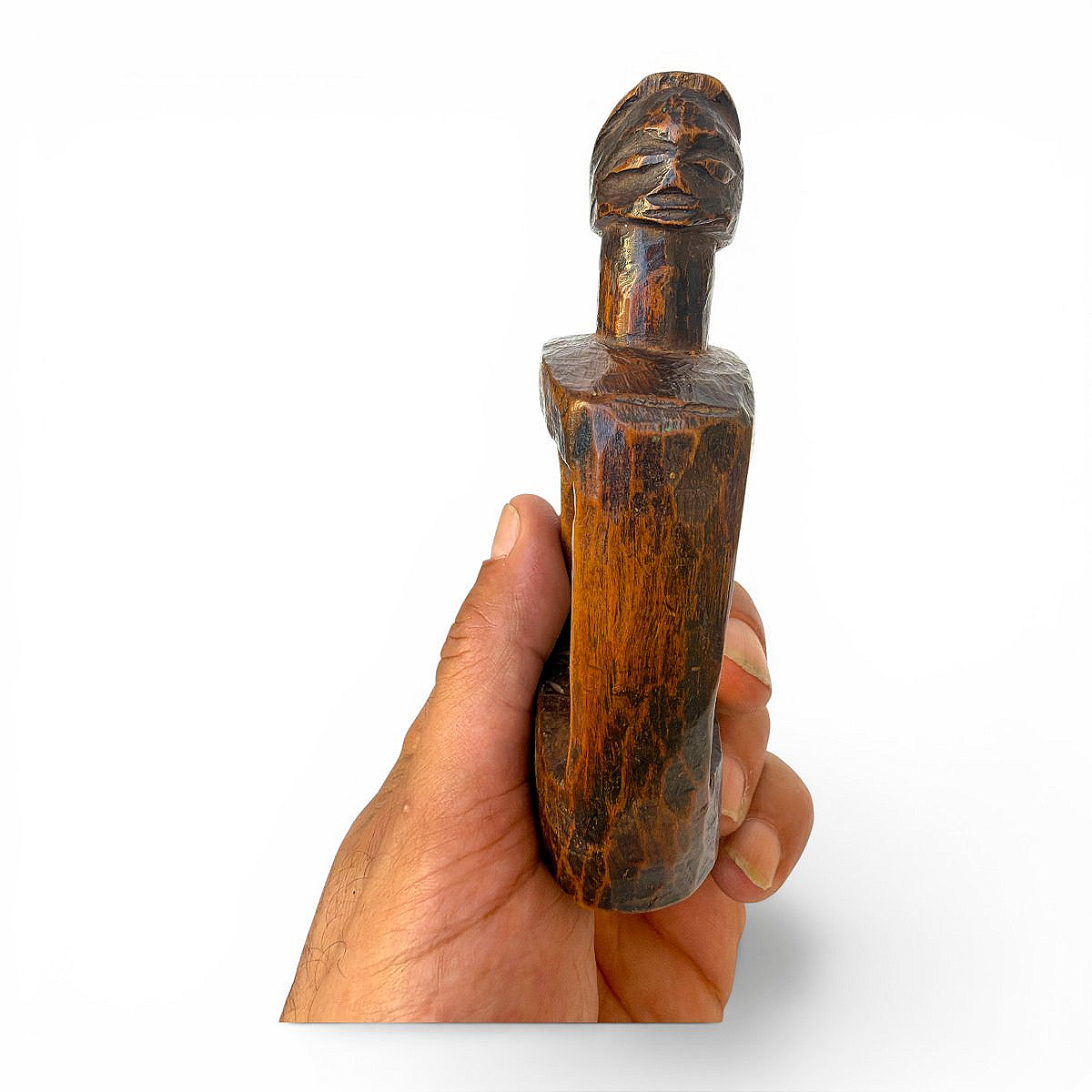 Oracle de divination à friction en bois dit Katatora  - Luba Tabwa Katanga - Charles Mahauden-photo-4
