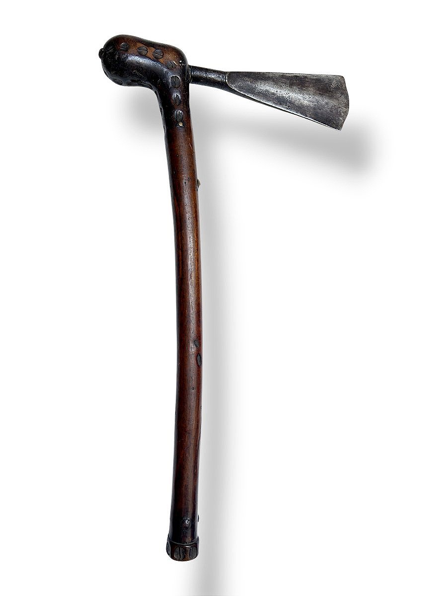Hache de Combat Luba Katanga - Collection réalisée entre 1952 & 1970 par Charles Maudauden-photo-2
