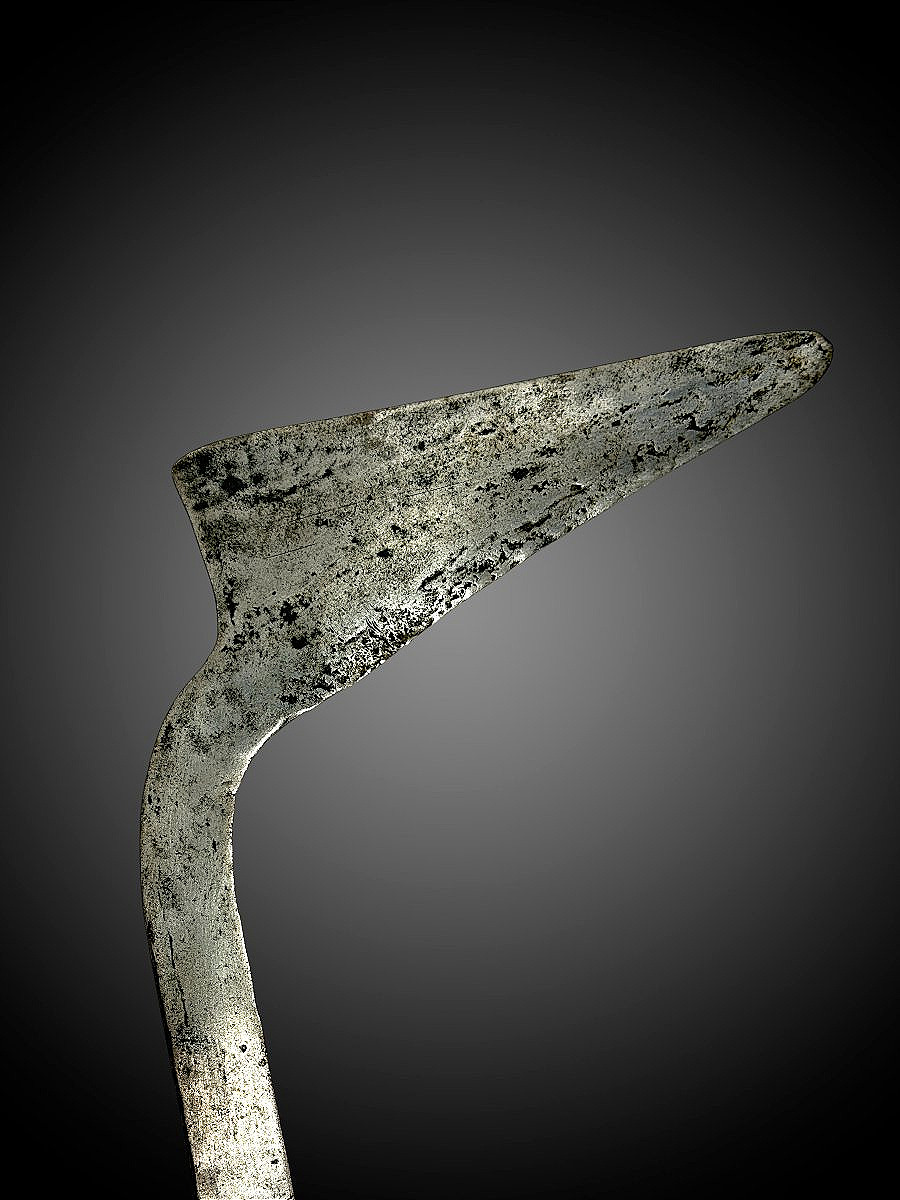 Épée de Type Faucille en bois et fer forgé - Gbaya, Congo – Arts Premiers - Ethnographie-photo-2