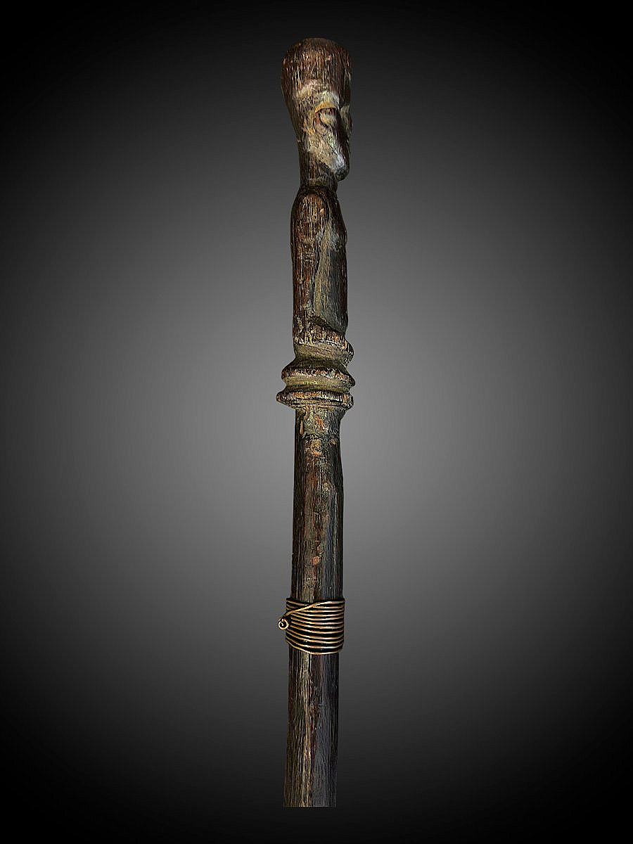Sceptre de Chef Luba, Katanga, Congo - Collection réalisée entre 1952 & 1970 - Charles Mahauden-photo-2