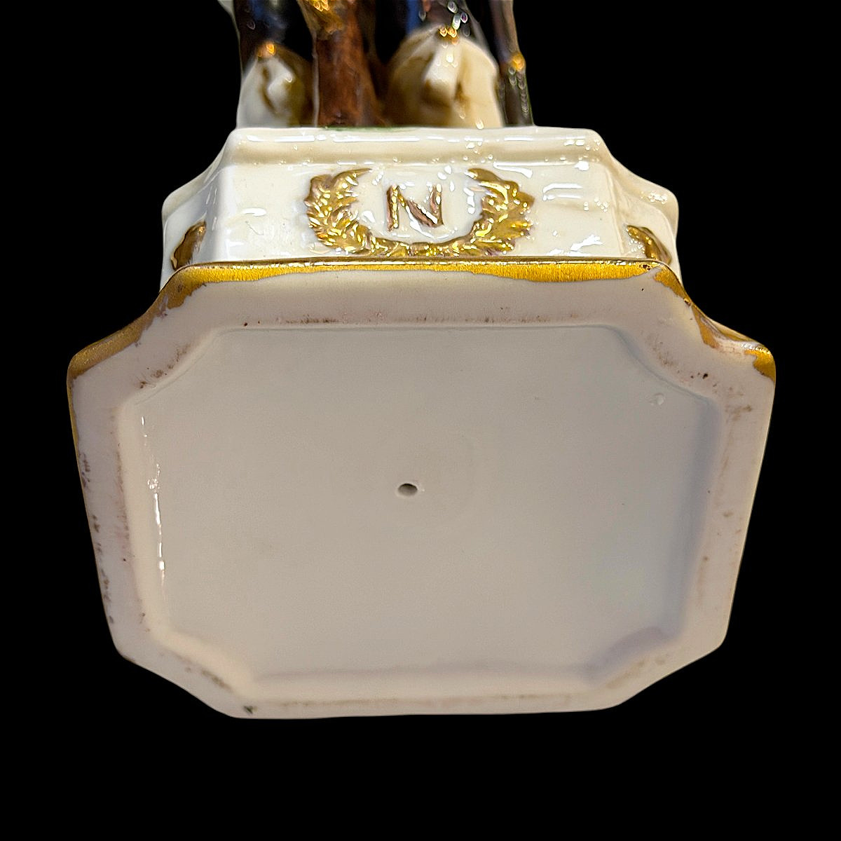 Ensemble de 16 Soldats Napoléoniens en Porcelaine - Dans le goût Capodimonte - XXe siècle-photo-4