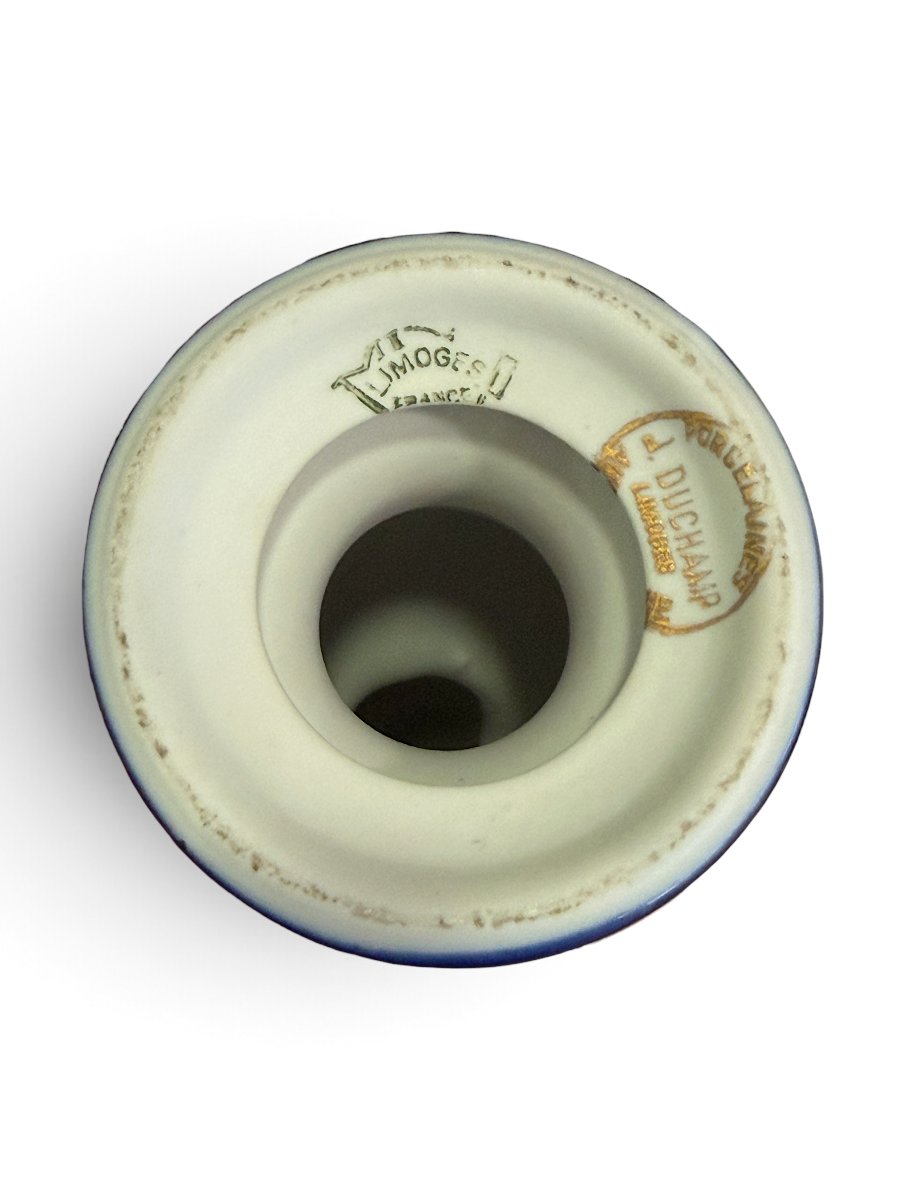 Buste de Louise Brongniart d’après Houdon en biscuit - Porcelaine de Limoges - France -XXe S.-photo-1