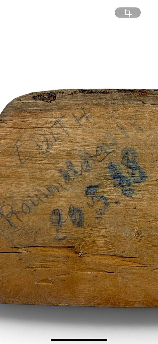 Aigle en bois sculpté aux ailes déployées sur son socle amovible - Art populaire - Hauteur 29cm-photo-4