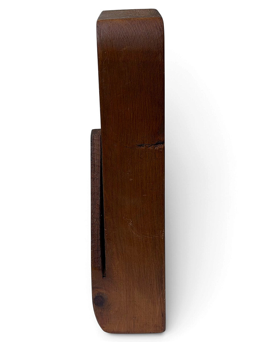 Coffin Étui Porte-Pierre Bois Sculpté Edelweiss Art Populaire Queyras Saint-Véran - Circa 1950-photo-5