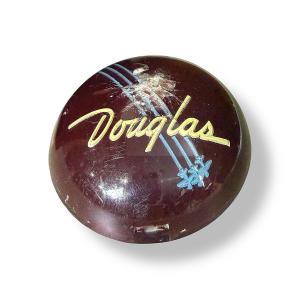 Central Cover For Douglas Dc4/dc6 -convair Aircraft Broomstick - Cockpit Part - Circa 1950