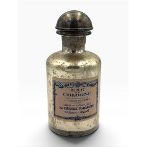 Mercurized Glass Bottle Of Giraud Fils Paris Eau De Cologne, Hanoi Department Stores (circa 1930)