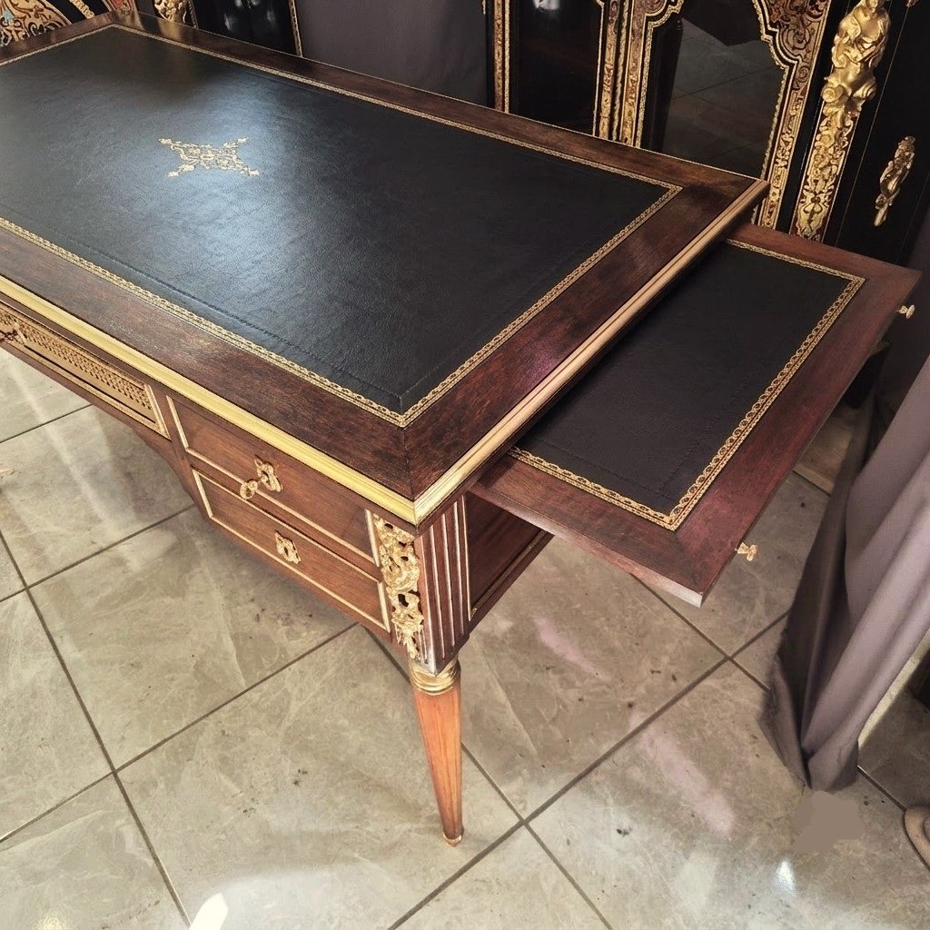 Beautiful Napoleon III Flat Desk-photo-3