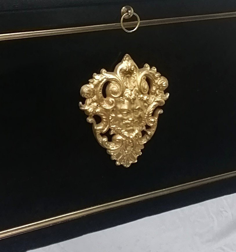 Louis XVI Period Boulle Bronze Pull-out Minister's Desk-photo-1