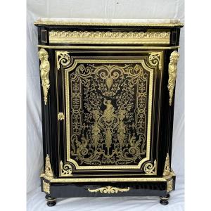 Napoleon 3 Befort Jeune Boulle Marquetry Sideboard