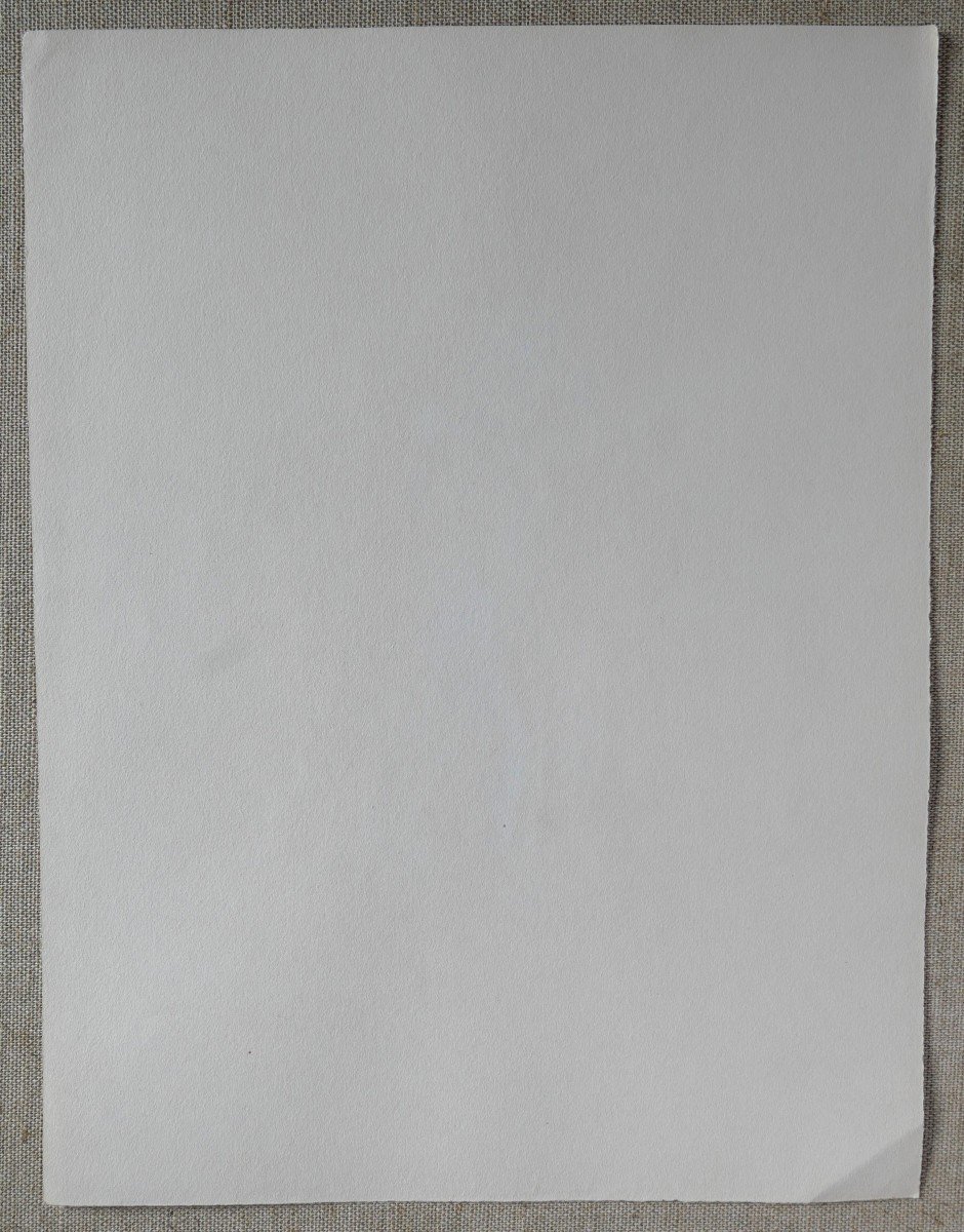 Charles Brun 1825-1908 Soldier In Uniform Of The 5th Hussars, Drawing, Napoleon, Empire-photo-1