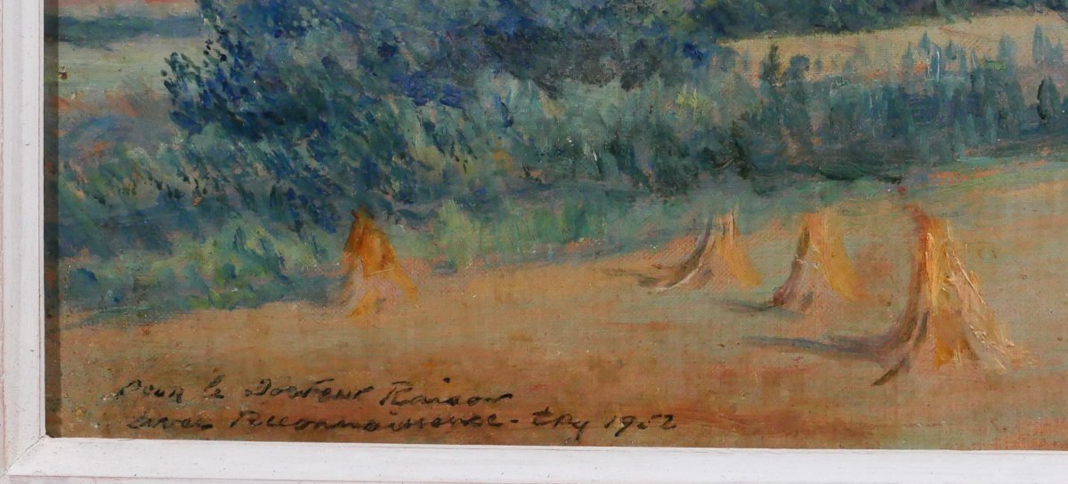 Eugène-paul Ullman 1877-1953 Landscape Of Brittany, Paimpol?, Painting 1940, Post-impressionism-photo-5