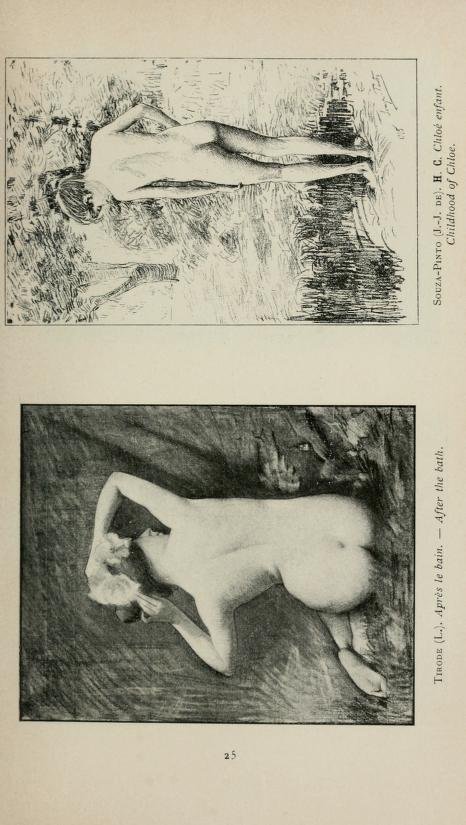Léon Tirode 1873-1953 Après le bain, femme nue, grand tableau, Salon 1898-photo-6