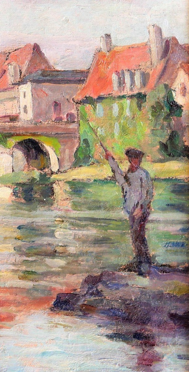 Paul Cordonnier 1878-1963 Argenton-sur-creuse, Painting, Landscape Creuse Crozant Impressionism-photo-6
