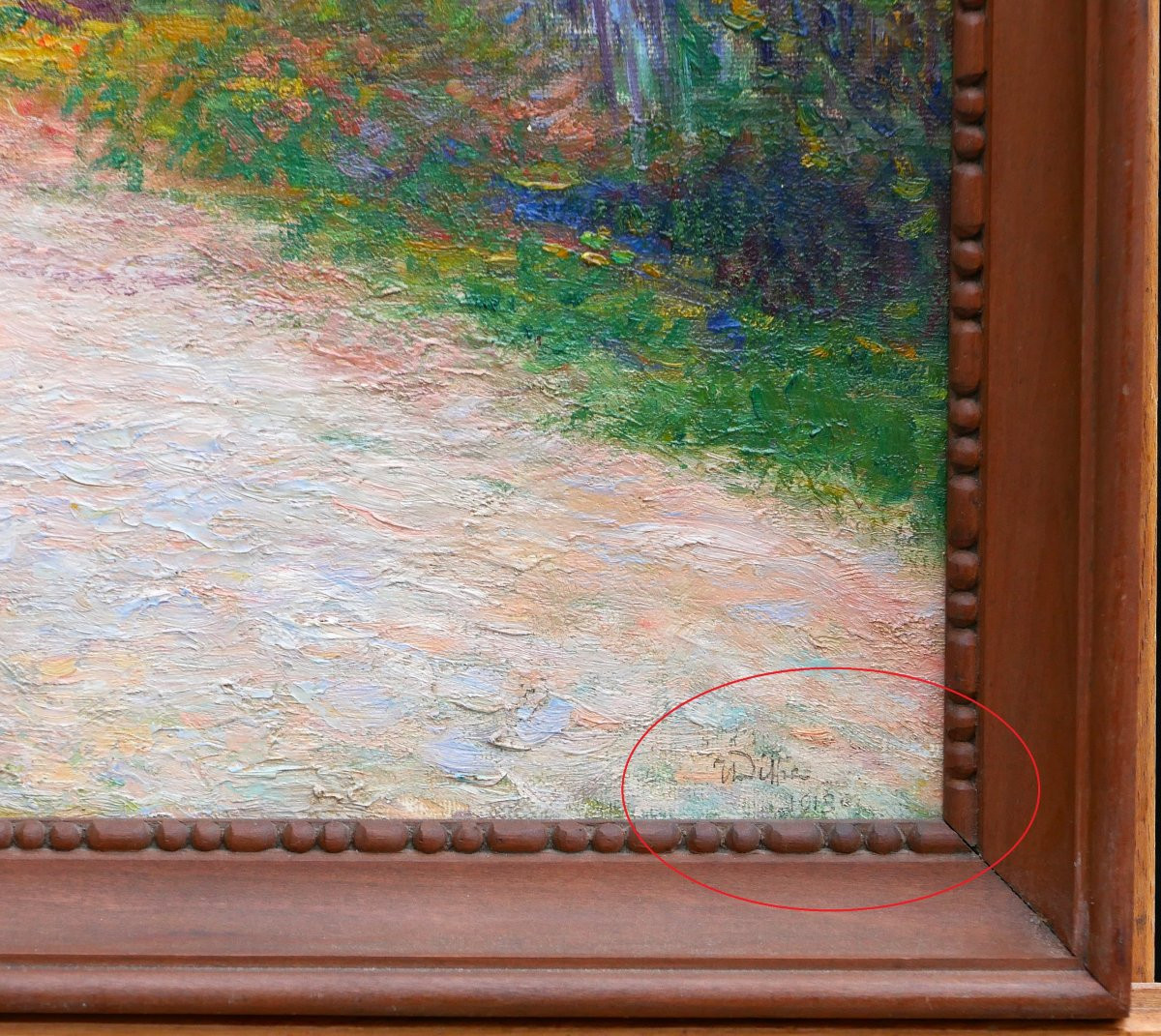 Jean Diffre 1864-1921 Landscape Of Provence, Painting, 1913 Impressionism Henri Martin Toulouse-photo-5