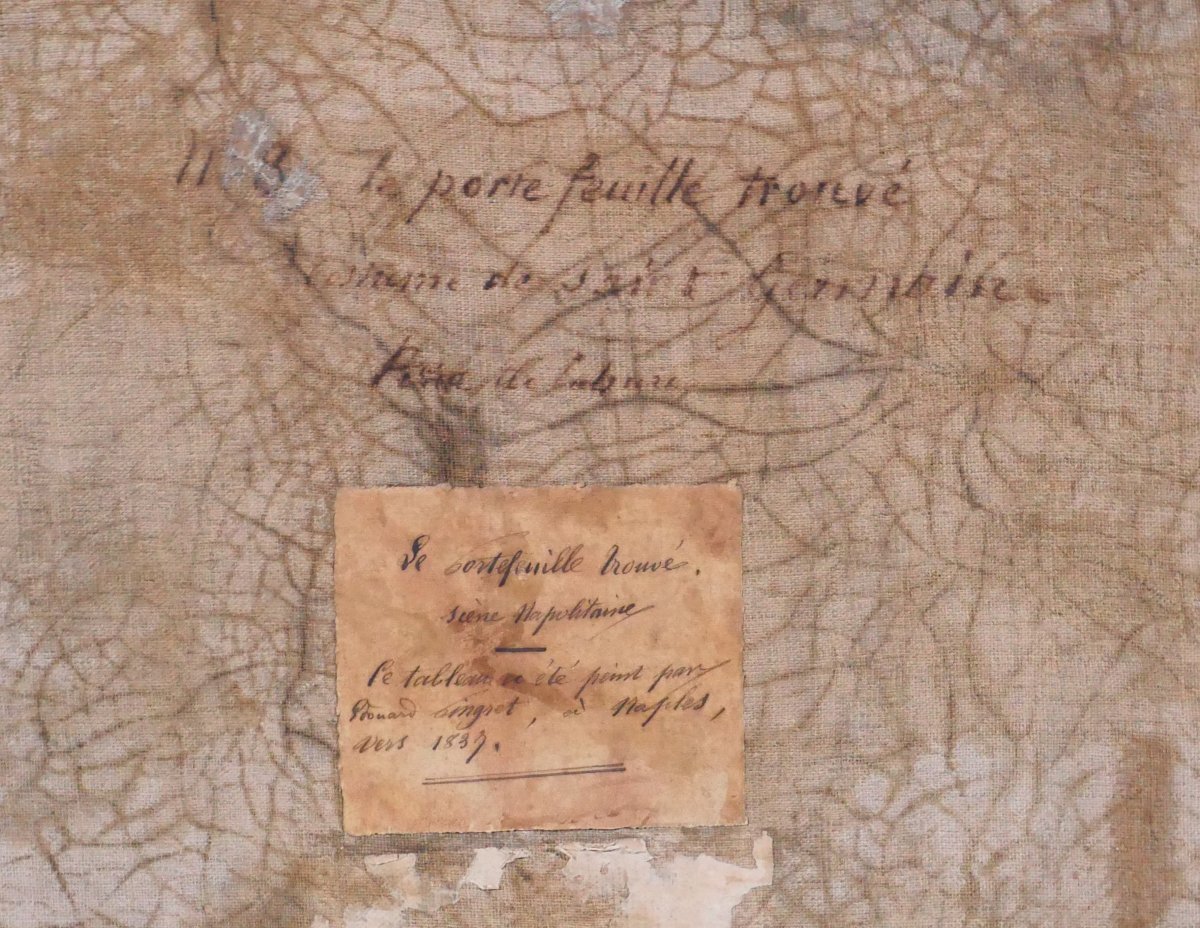 Edouard Pingret 1785-1869 Italy, Women In A Landscape, Painting, Salon 1841 Romanticism-photo-7