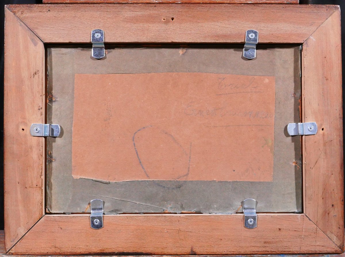 Ernest Couronneau, Triel-sur-seine, 1890-1900 Landscape With Trees, Seine, Impressionism-photo-5