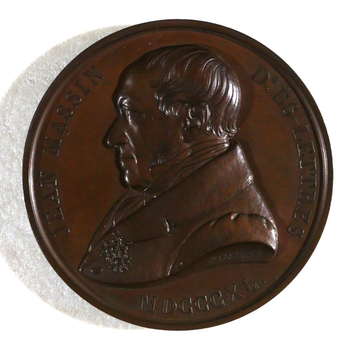 Alexis-joseph Depaulis 1790-1867 Medal Of The Massin Institution, Edouard Hostein, Artist
