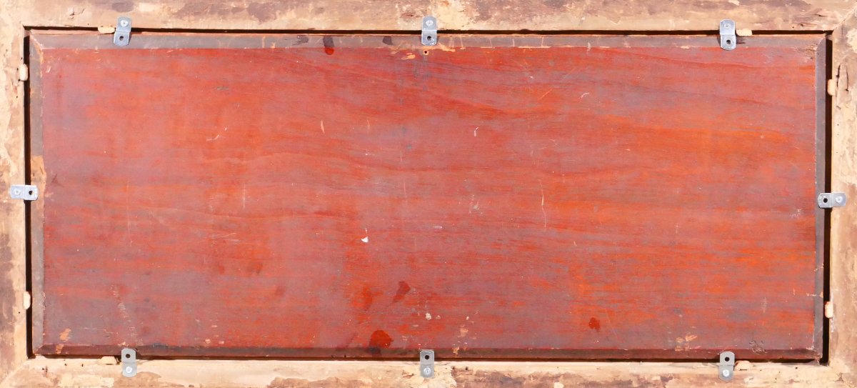 Robert Mols 1848-1903 Toulon, The Russian Squadron, 1893 Celebrations, Painting Of A Ship, Marine Scene, Var Landscape-photo-3