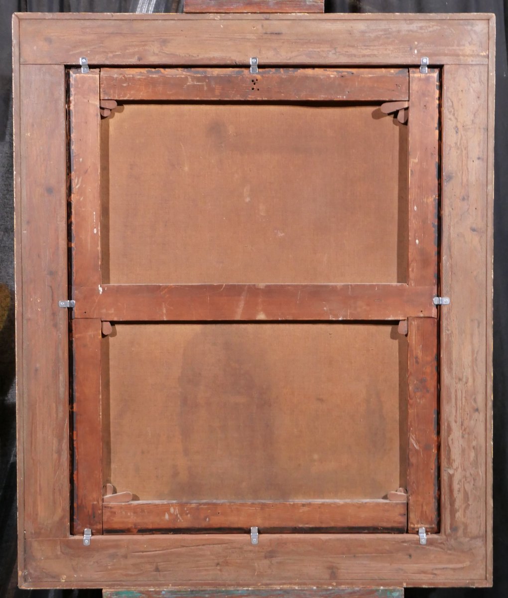 French School, Late 17th Century, Portrait Of A Benedictine Abbot, Painting Circa 1680-1700, Male Religious Figure-photo-5