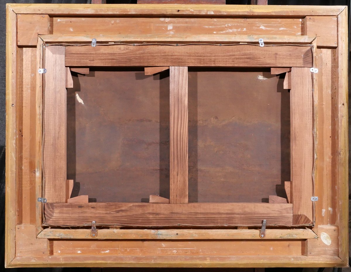 Johann Jakob ULRICH 1798-1877 Les chutes du Rhin, Neuhausen am Rheinfall, Suisse, tableau 1866-photo-6