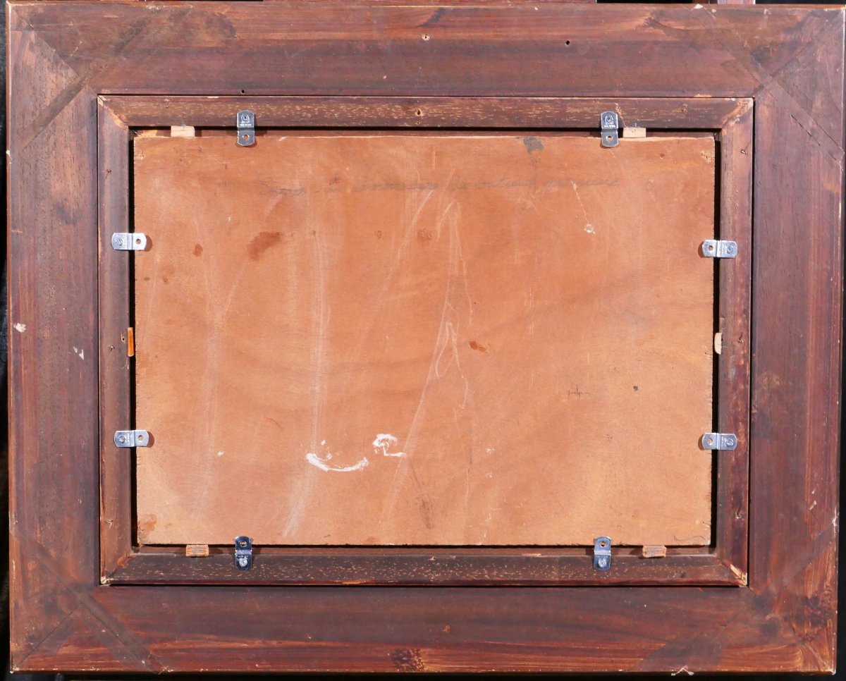 Victor Marais-milton 1872-1944 Sèvres, The Quays Of The Seine, View Of Saint-cloud, Landscape Painting-photo-5