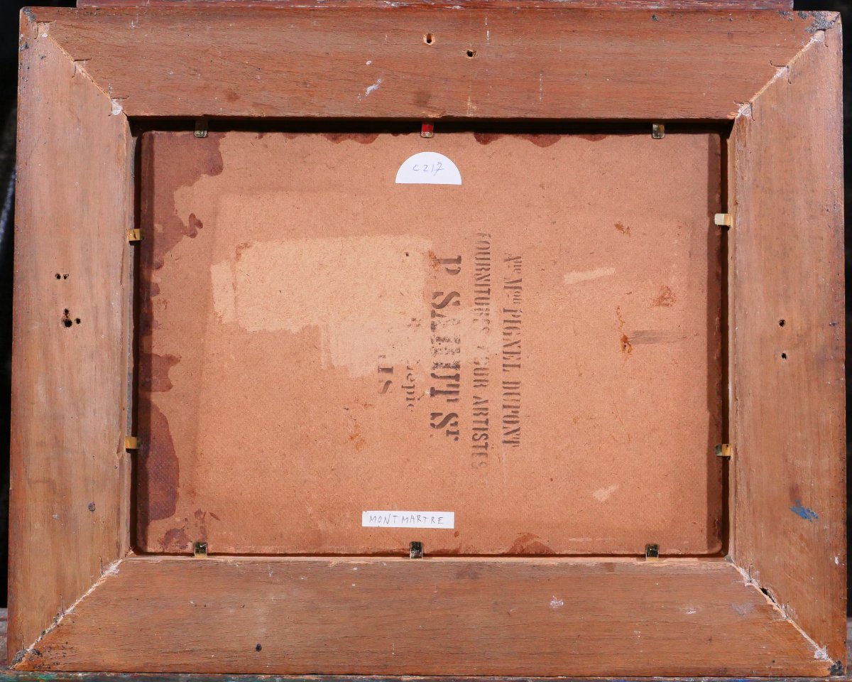 Impressionist School, 1896, Self-portrait Of A Painter, Painting, Impressionist Portrait-photo-3