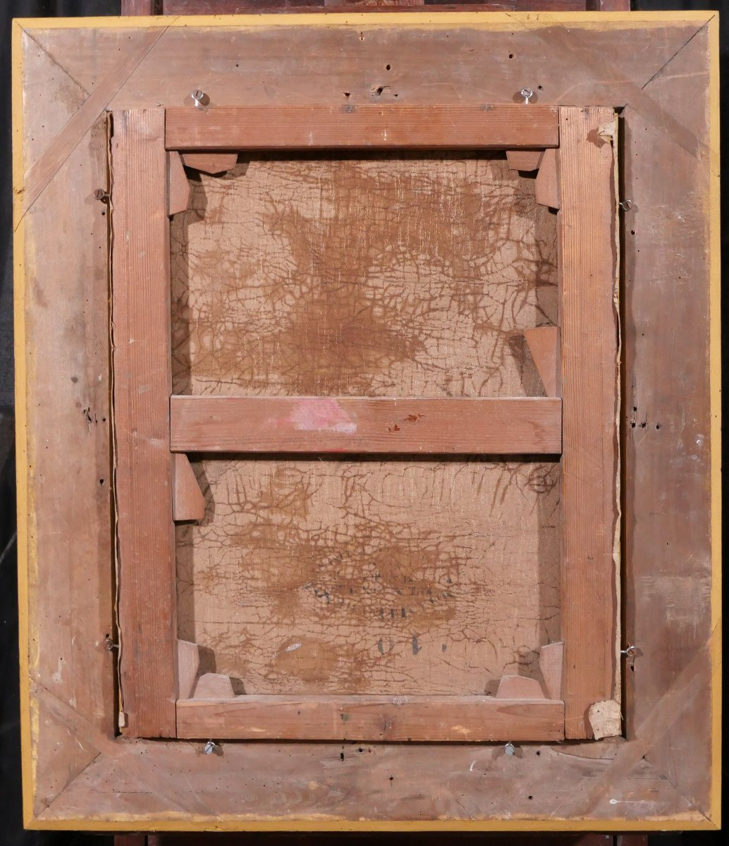 Charles Escudier 1848-1923 Woman By The Sea Awaiting The Return Of The Boat, Painting, 1902-photo-6