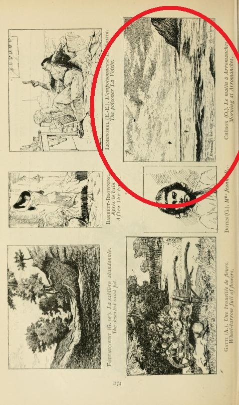 Olivier Cheron 1854-1935 Arromanches, Landscape, Morning Effect, Painting, Salon 1887, Normandy-photo-8