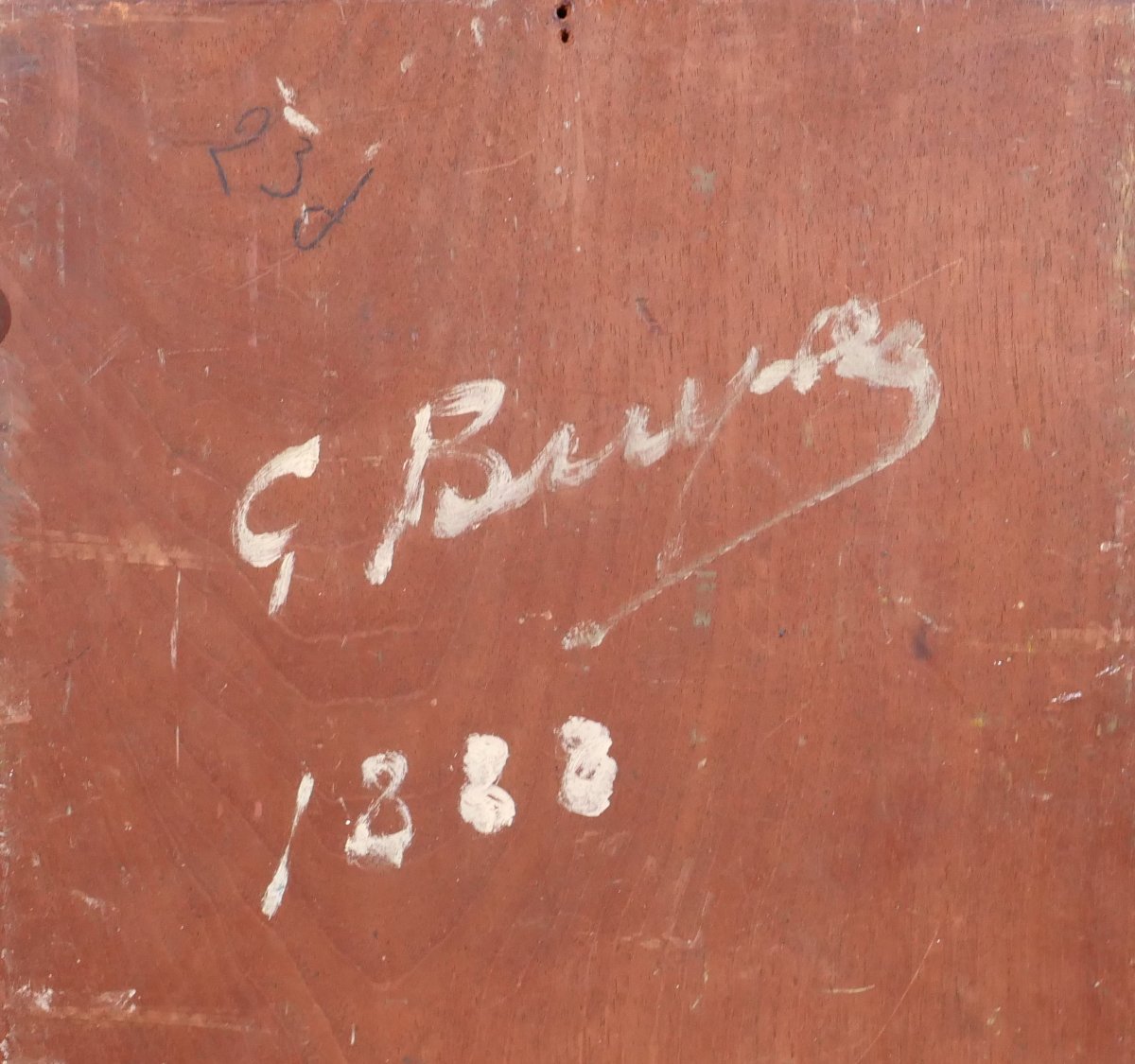 Georges BUYSSE 1864-1916 Moulin en Belgique, tableau, 1888 impressionnisme Art Nouveau paysage-photo-6