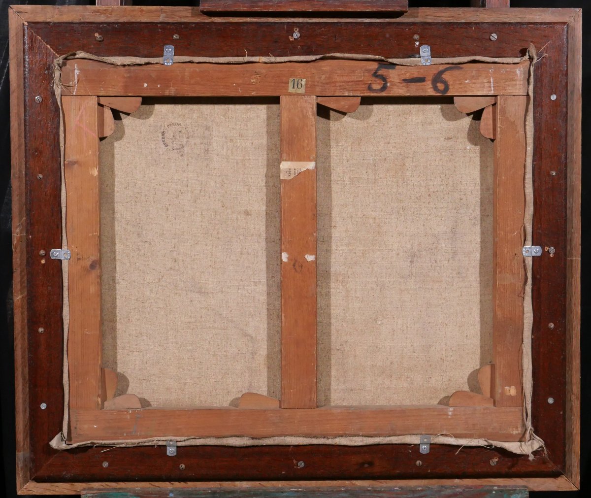 Henri Angeniol 1870-1959 Luncheon In The Garden, Painting, Still Life Salon 1924 Flowers Fruit-photo-6