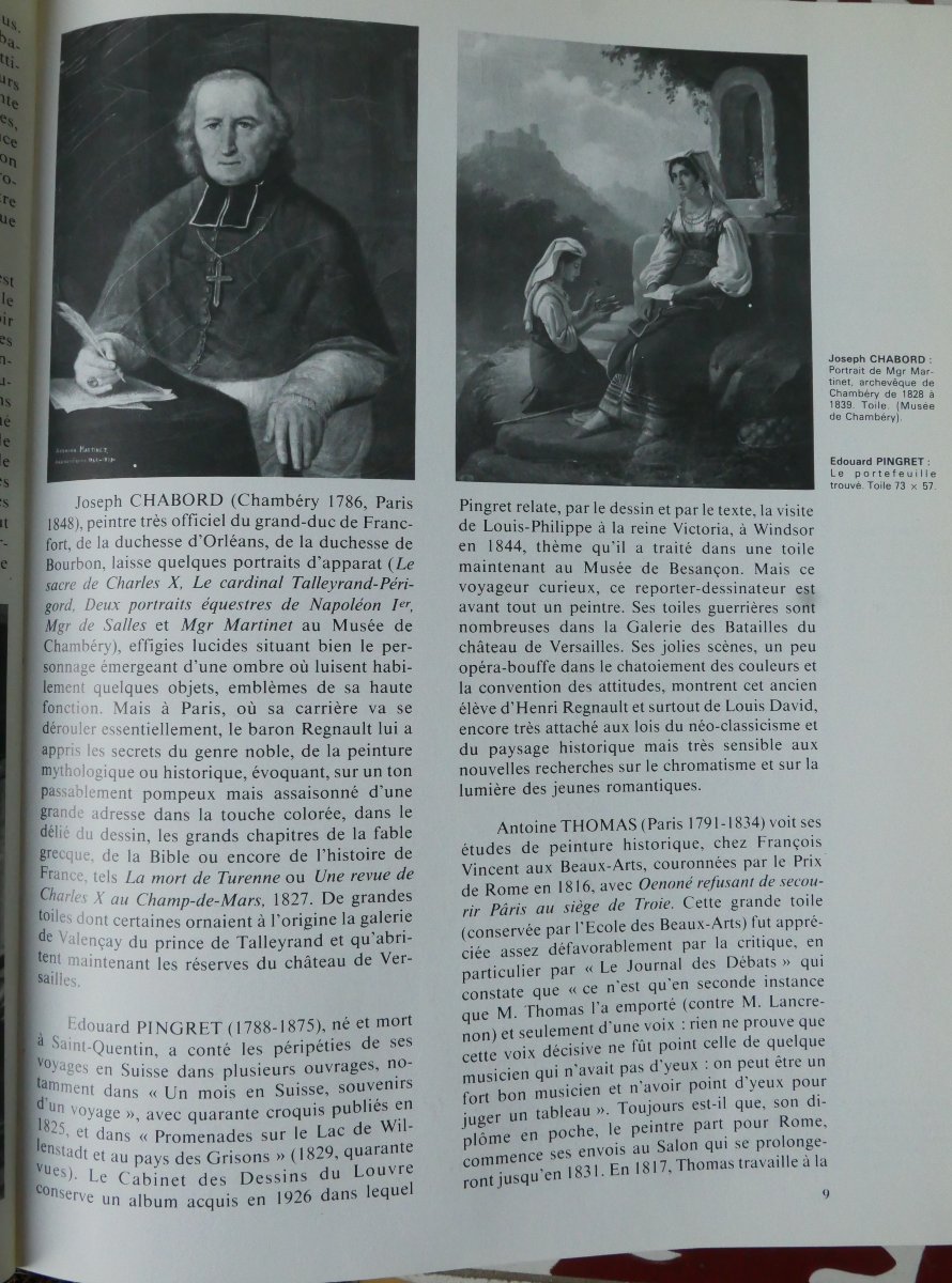 Edouard Pingret 1785-1869 Italie, femmes dans un paysage, tableau, Salon 1841 Romantisme-photo-8