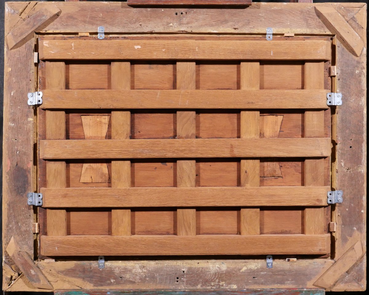 Cornelis van Poelenburgh (att. à) 1594-1667 L'assemblée des dieux, tableau, paysage mythologie-photo-5