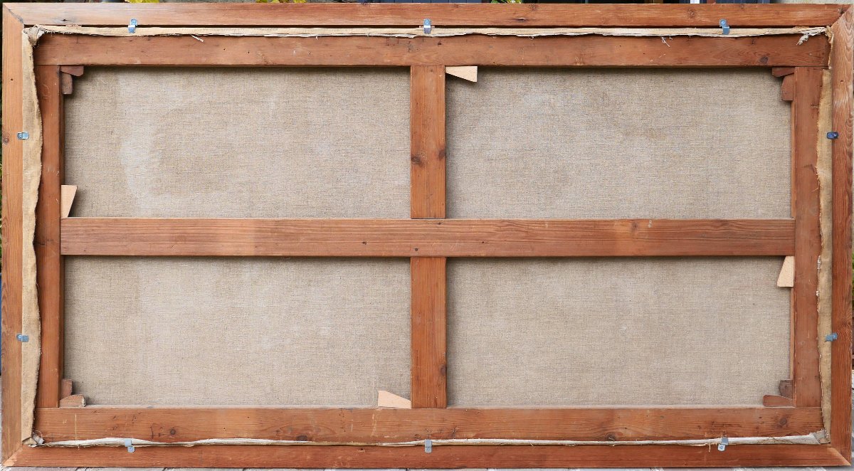 François Gautier 1842-1917 Six-Fours-les-plages, paysage, tableau, vers 1890-1900 Toulon-photo-6